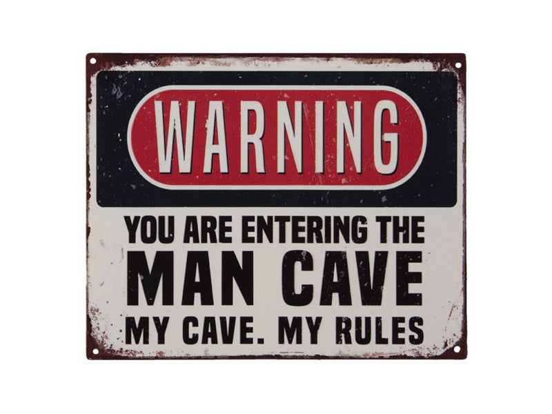 Tekstbord - Man Cave