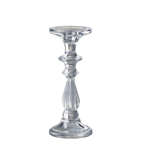 J-Line Kaarshouder - glas - transparant - medium