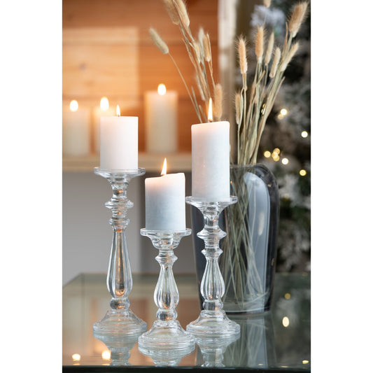 J-Line Kaarshouder - glas - transparant - small