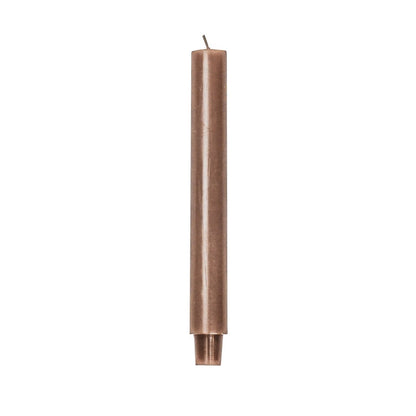 Tapers - Groot -XL-Wax- Taupe -Display 12 stuks - 3x25 cm