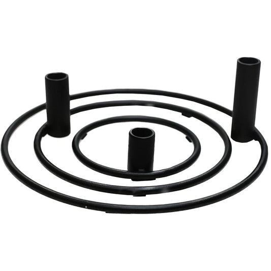 Rioja candle Ø30/20/16 x H15/10/5 cm - 3 stuks