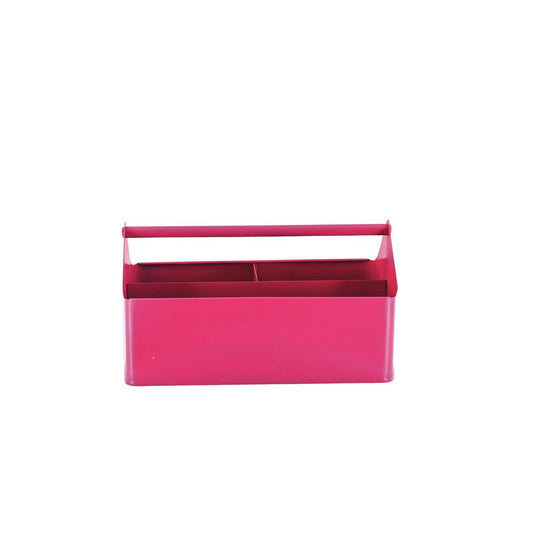 Lade - Organisator - Metaal - roze - 30x17x17cm