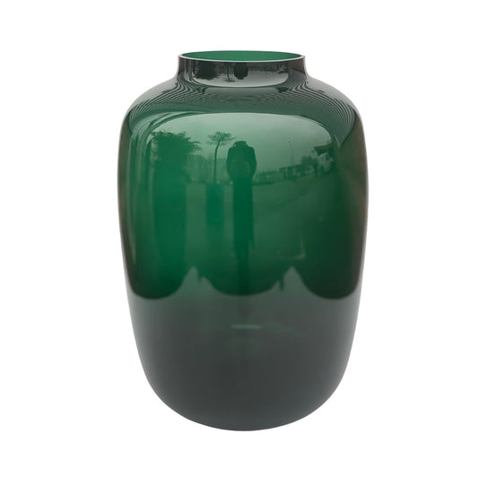 Artic dark green vaas
