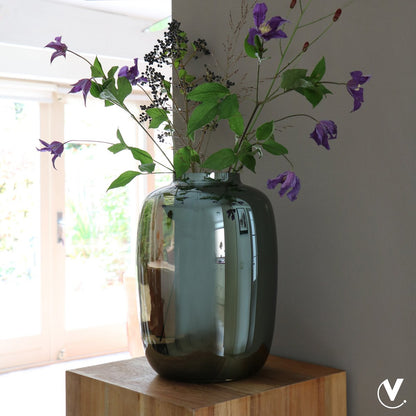 Artic Gloss grey vaas