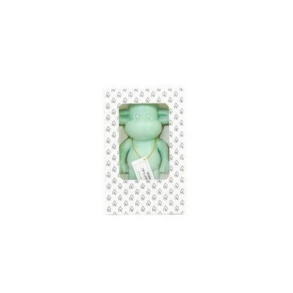 Ornament - Monkey Figurine 'The Legend' - Polyresin - Mintgreen - 11x7x19cm