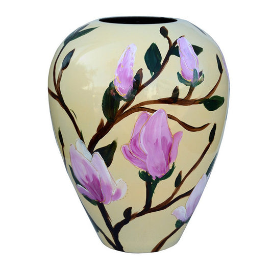 Vaas Kander flower beige