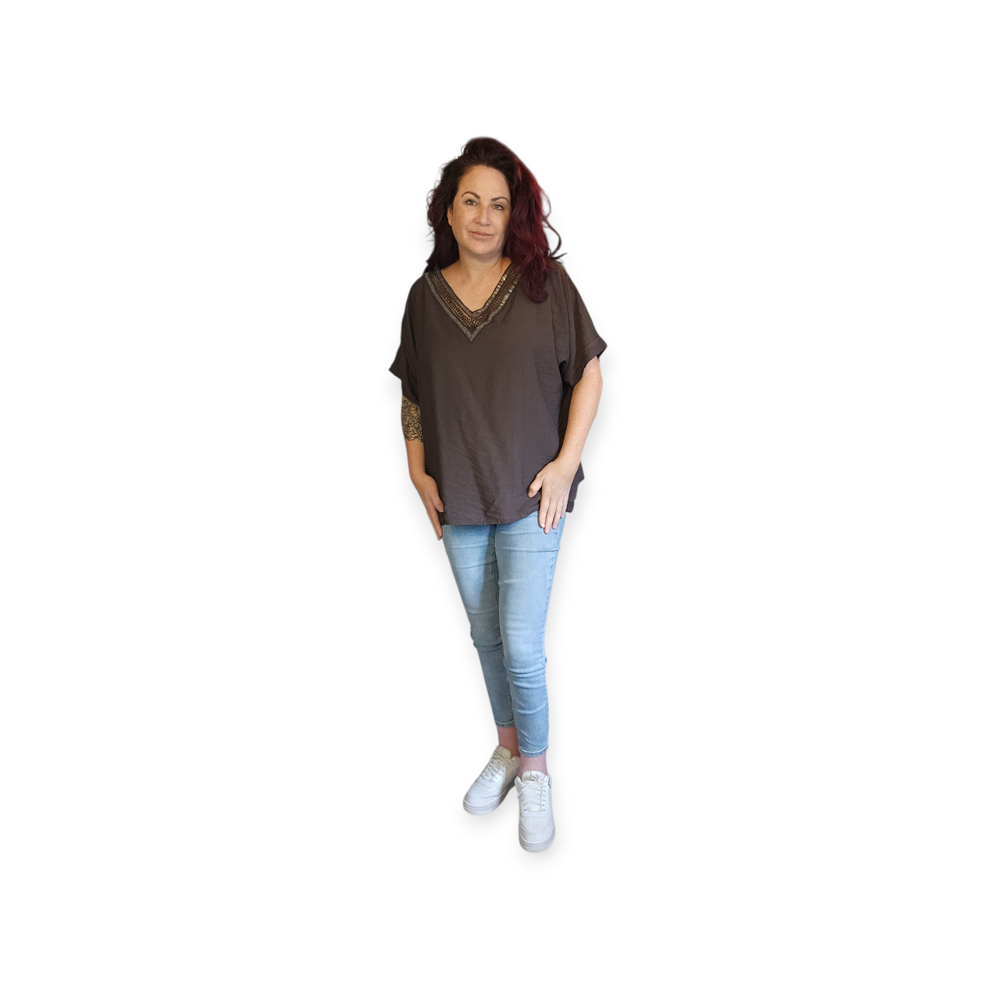Mooie bruine top