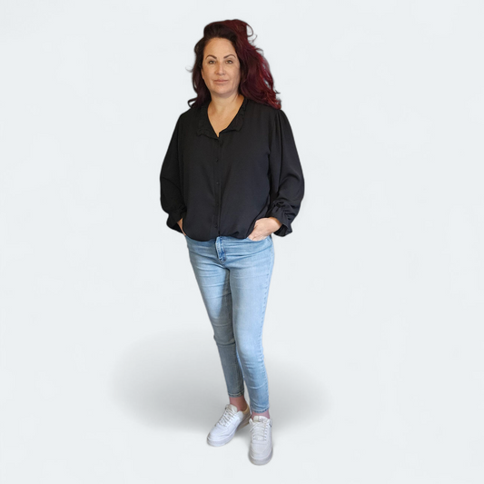 Zwarte blouse