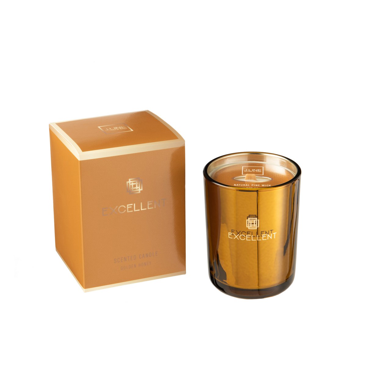 J-Line Geurkaars Excellent Golden Honey Oker Small-50U