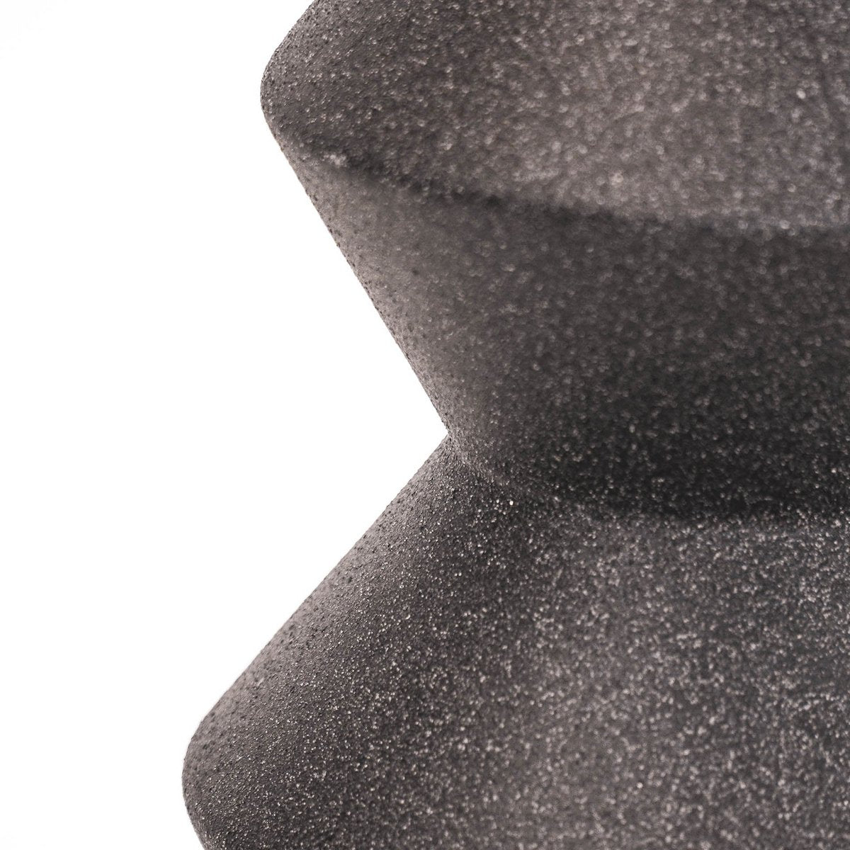 HV Organic Shape Vase - Black-13x13x22